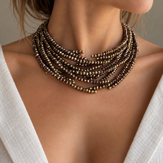 Crystal necklace Sonata (Spain)