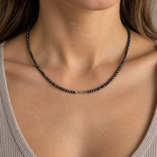 Agate necklace IRL (France)