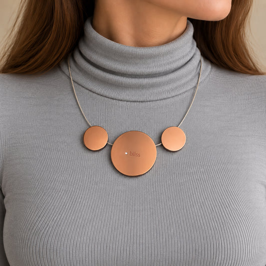 Three medallion necklace Bliss Gioielli (Italy)