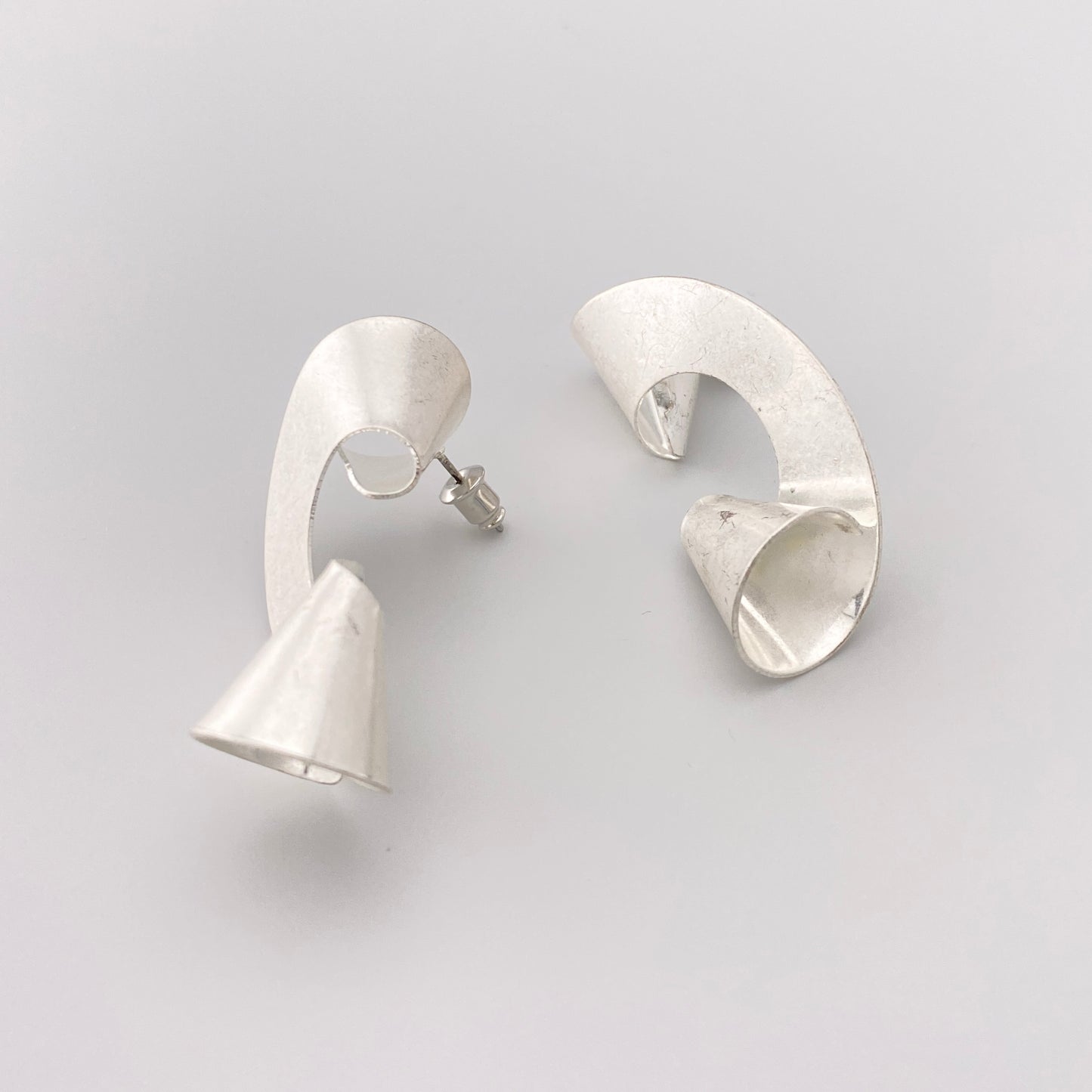 Geometric spiral earrings Sonata (Spain)