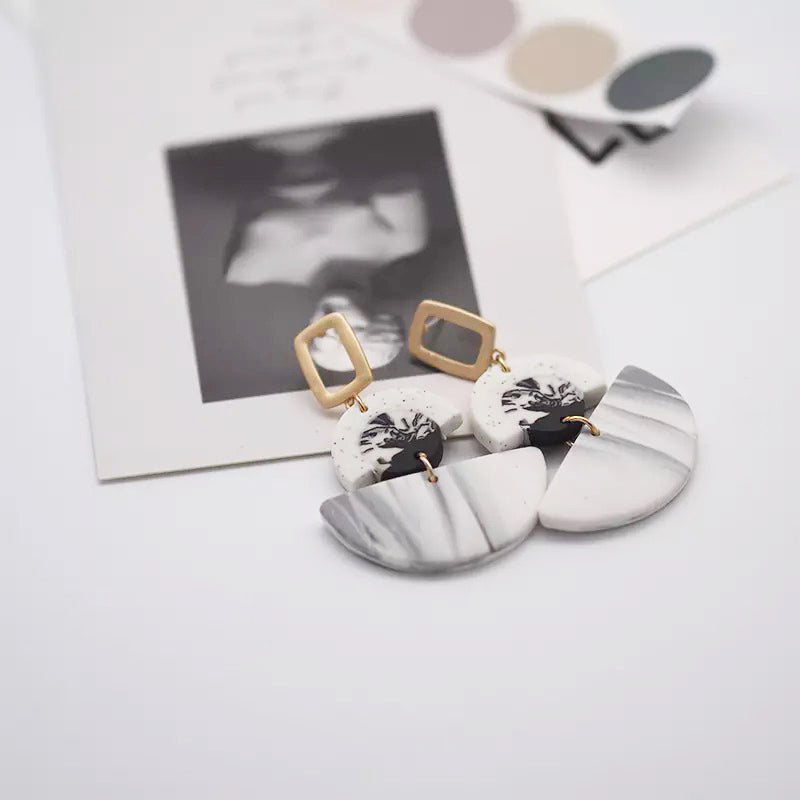 Geometric earrings Sonata (Spain)