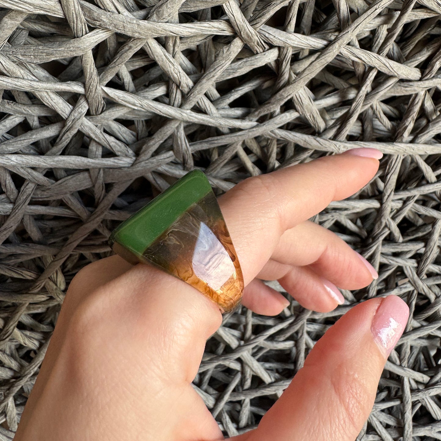 Geometric ring Sonata (Spain)
