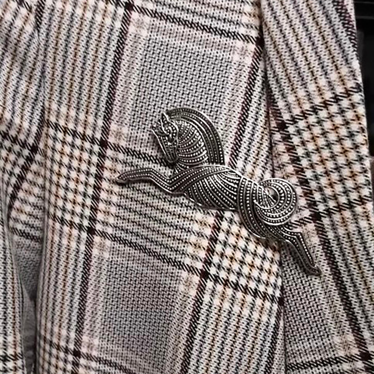 horse brooch