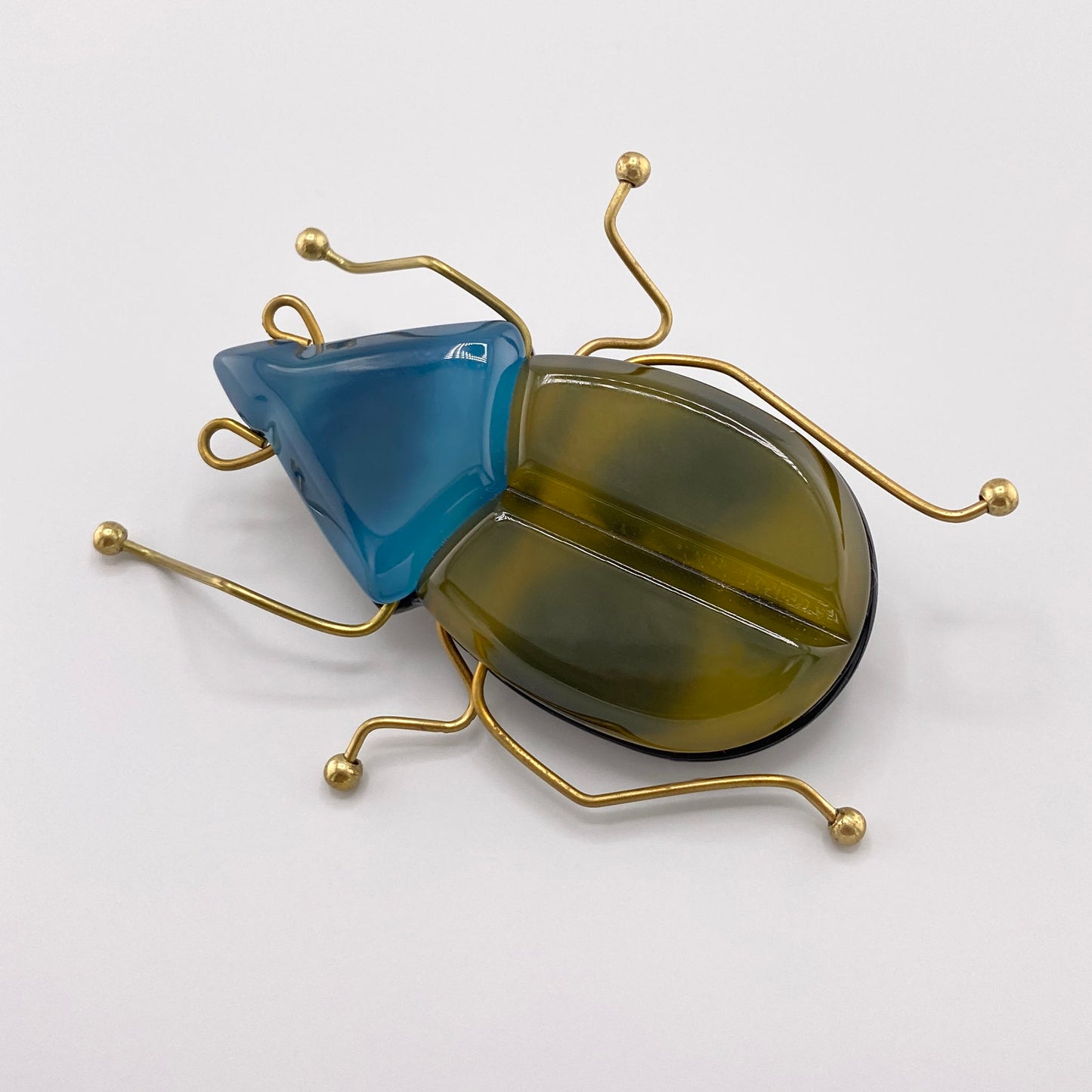 beetle brooch