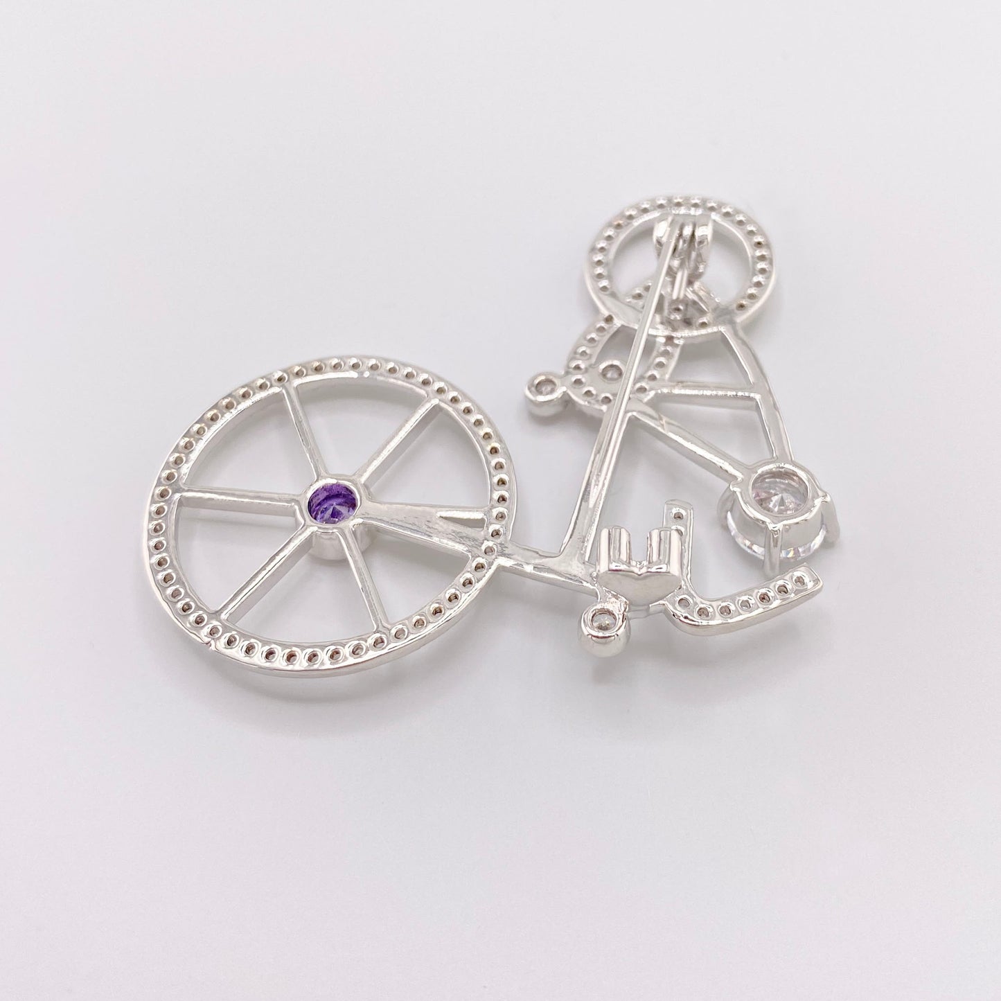 Bicycle brooch