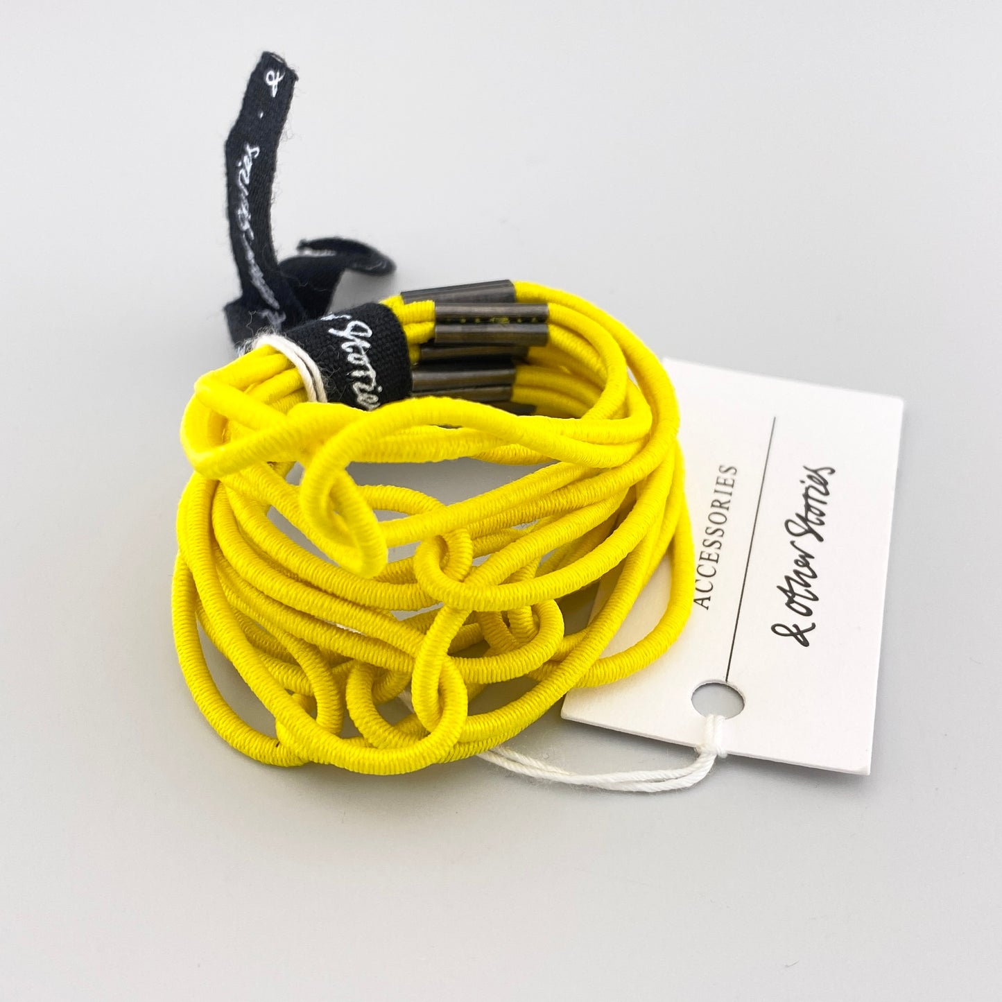 zestaw elastycznych gumek