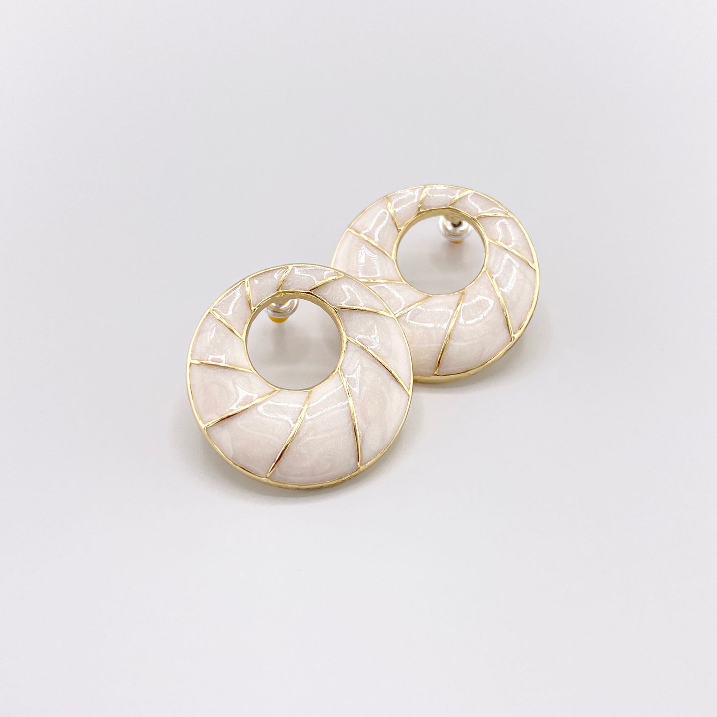 enamel earrings