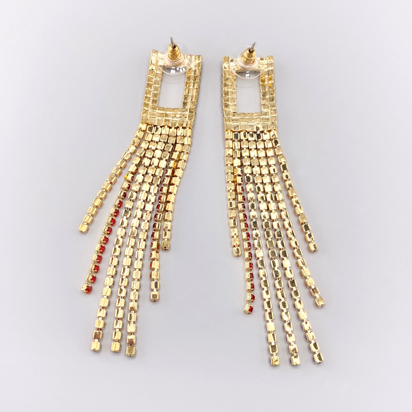 długie kolczyki kolorowe