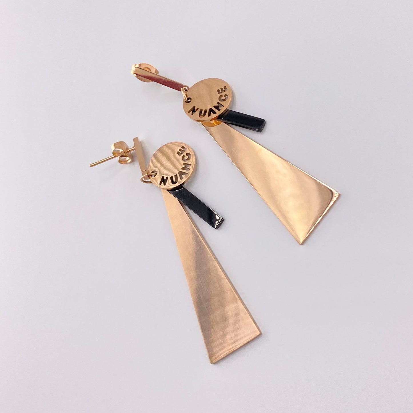 сережки трикутники