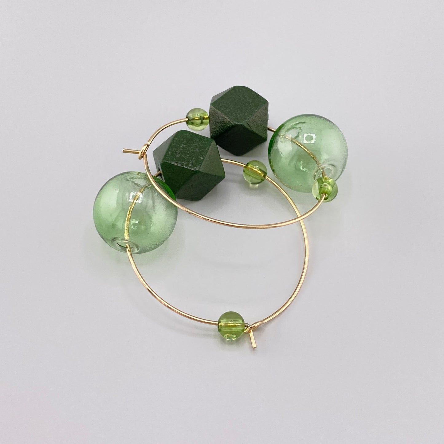 Серьги шарики