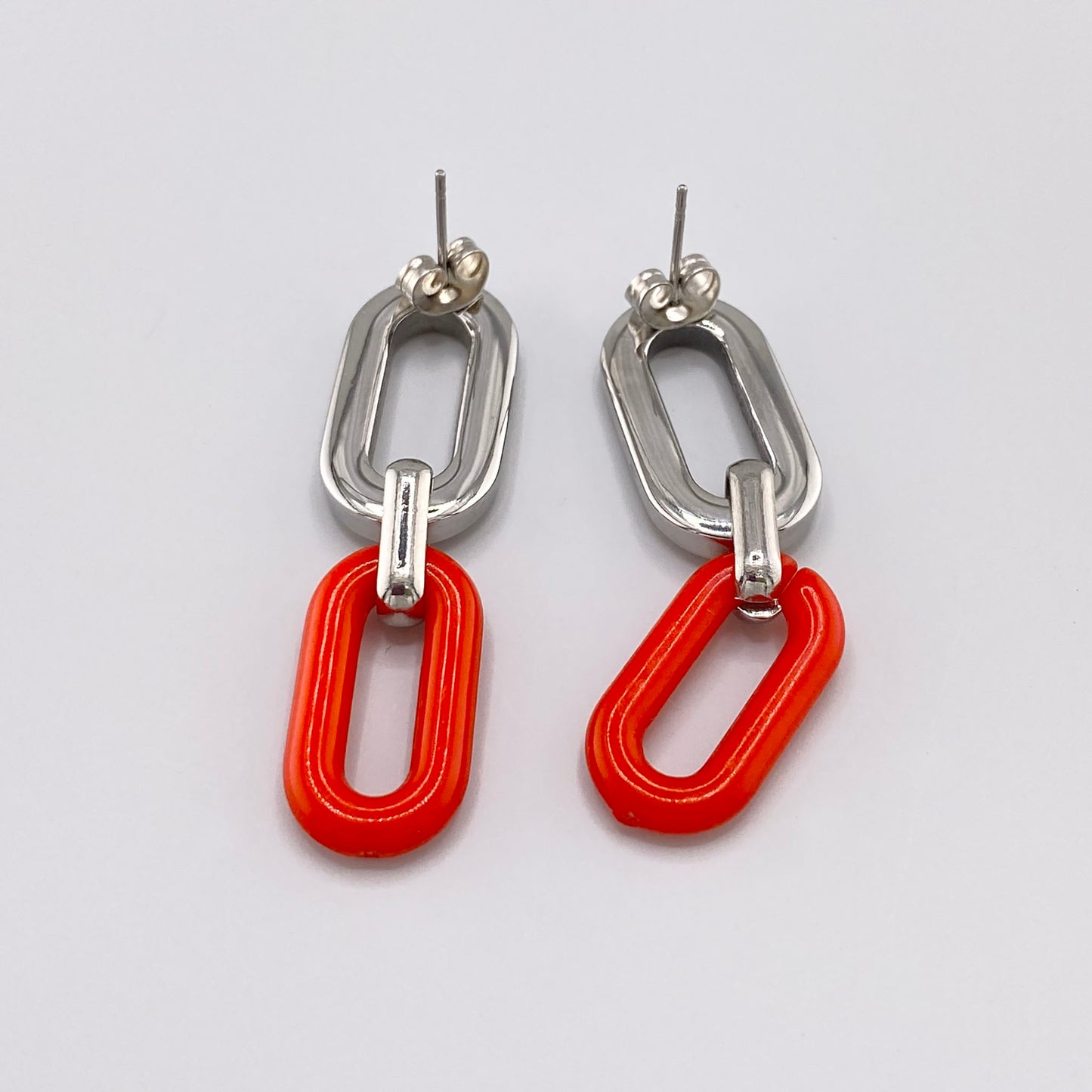 Chain earrings