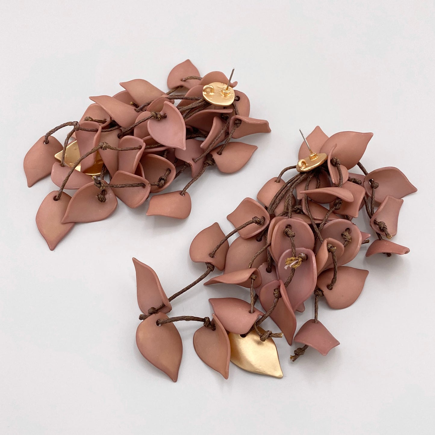 petal stud earrings