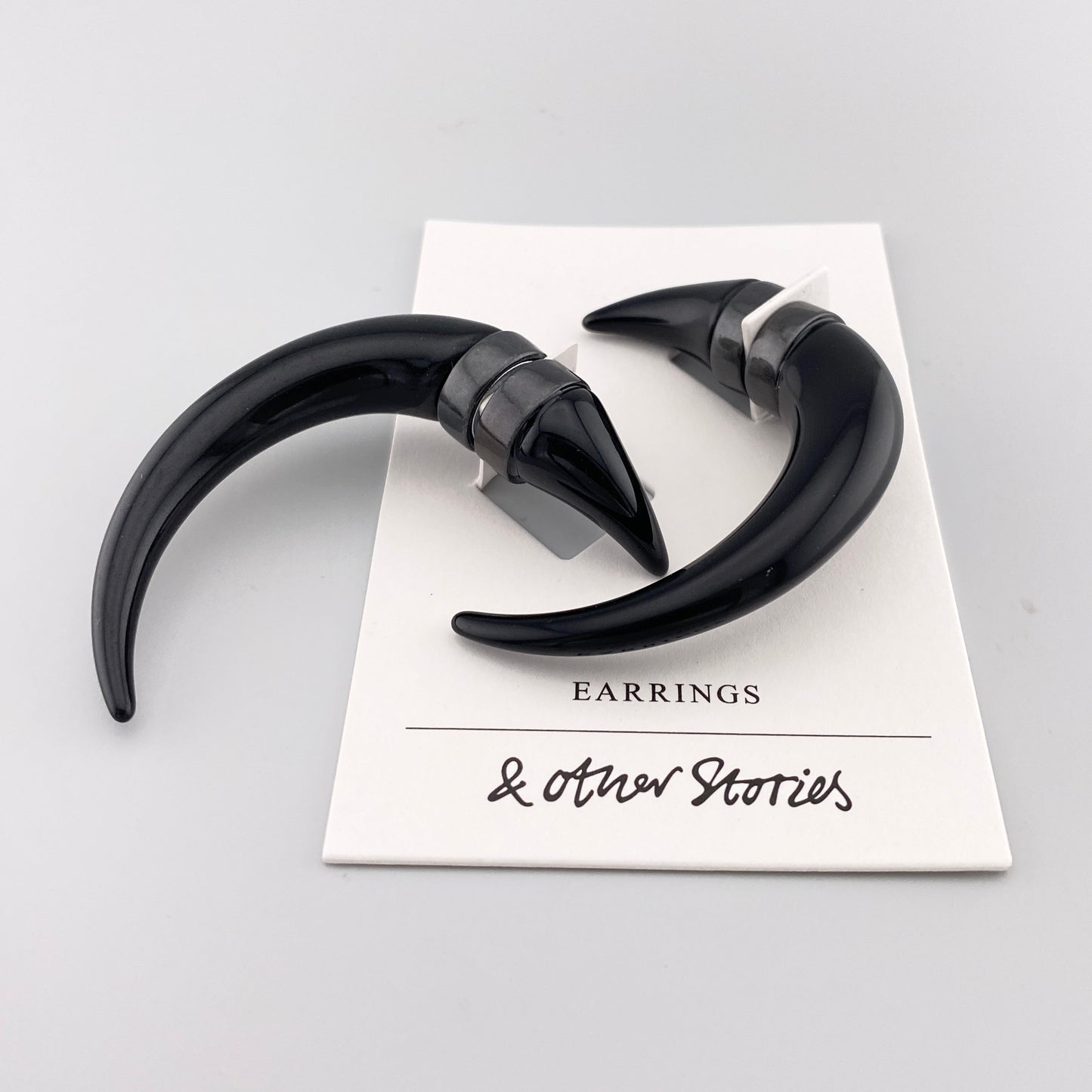 tusk earrings