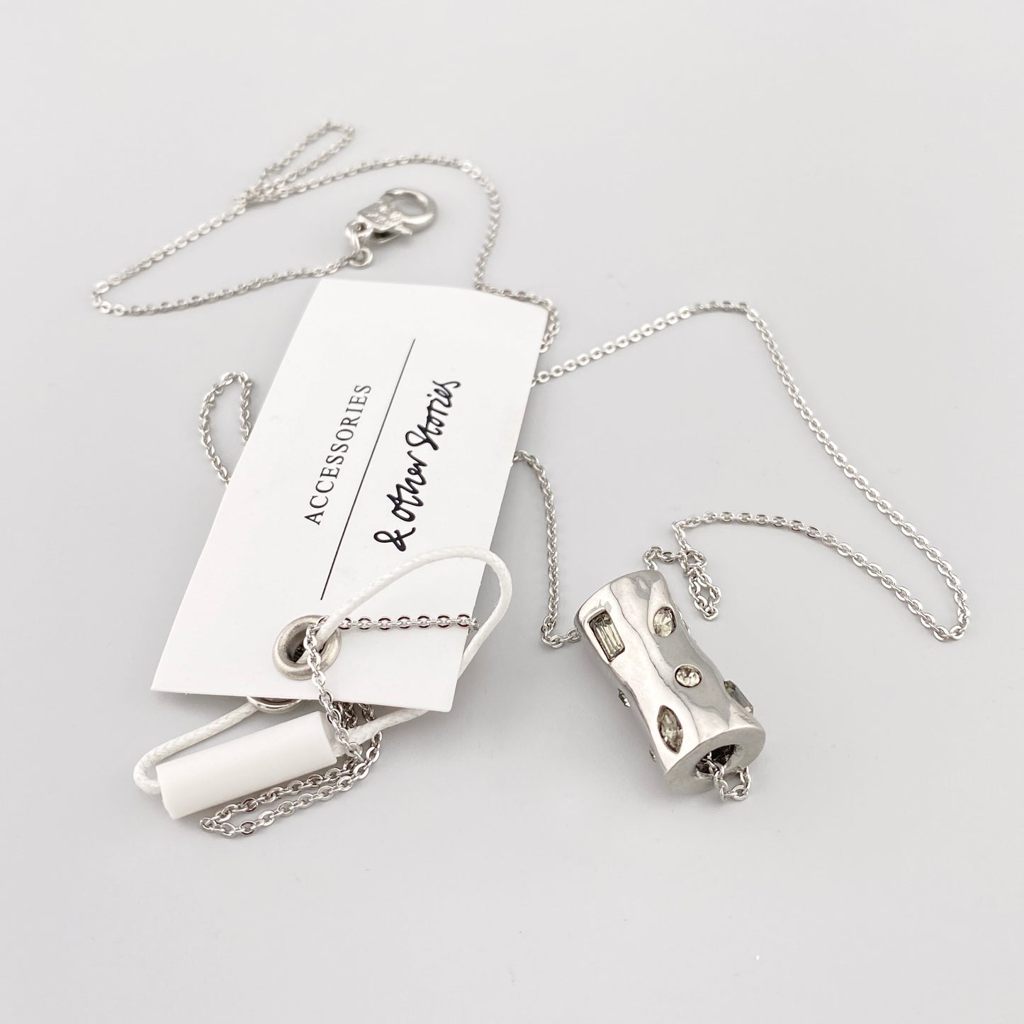 crystal pendant chain
