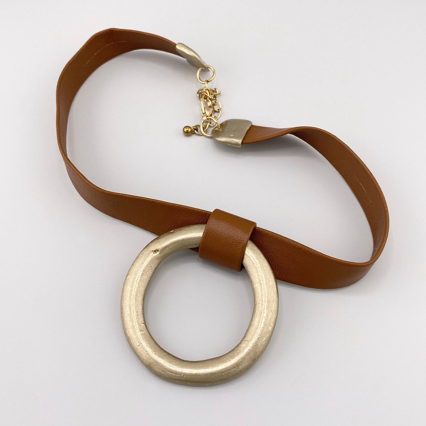 Big circle necklace
