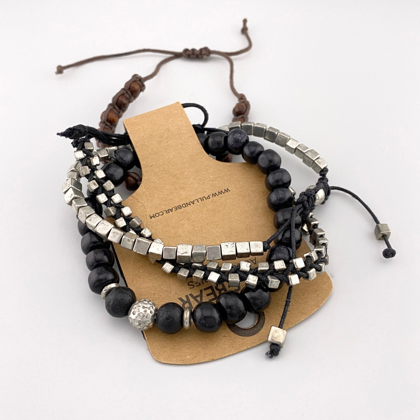 zestaw bransoletek meskich