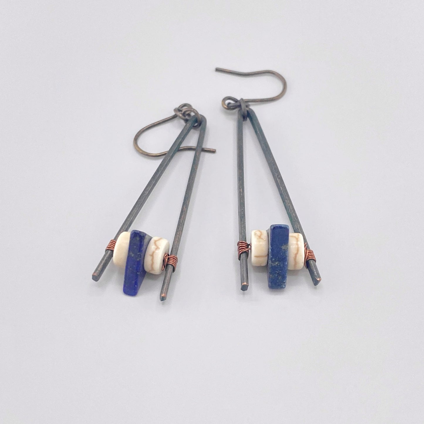 сережки-трикутники