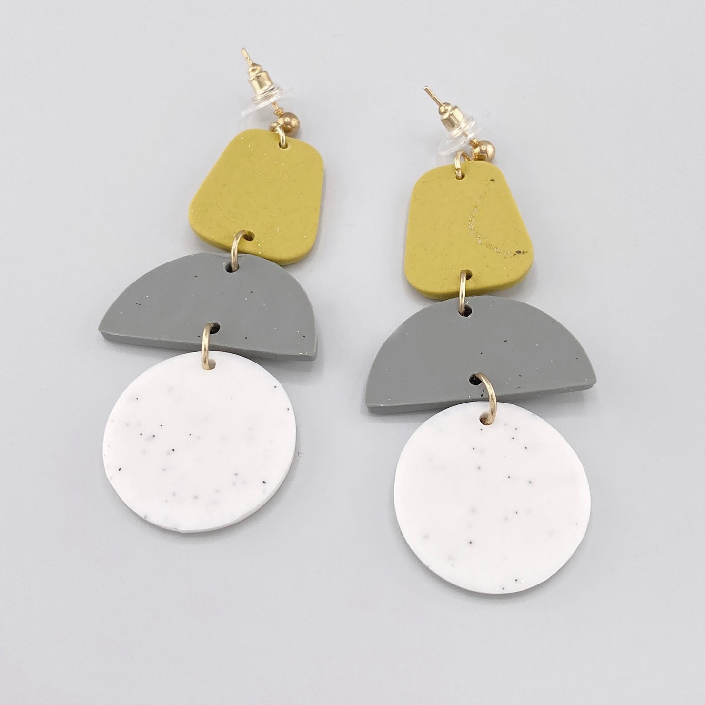 Polymer clay earrings