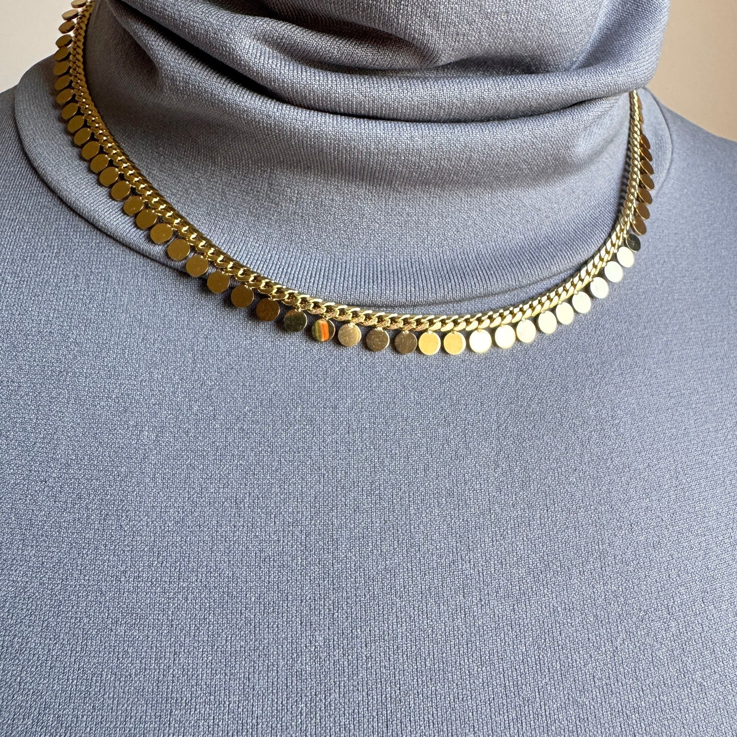 Necklace with coins IRL (France)