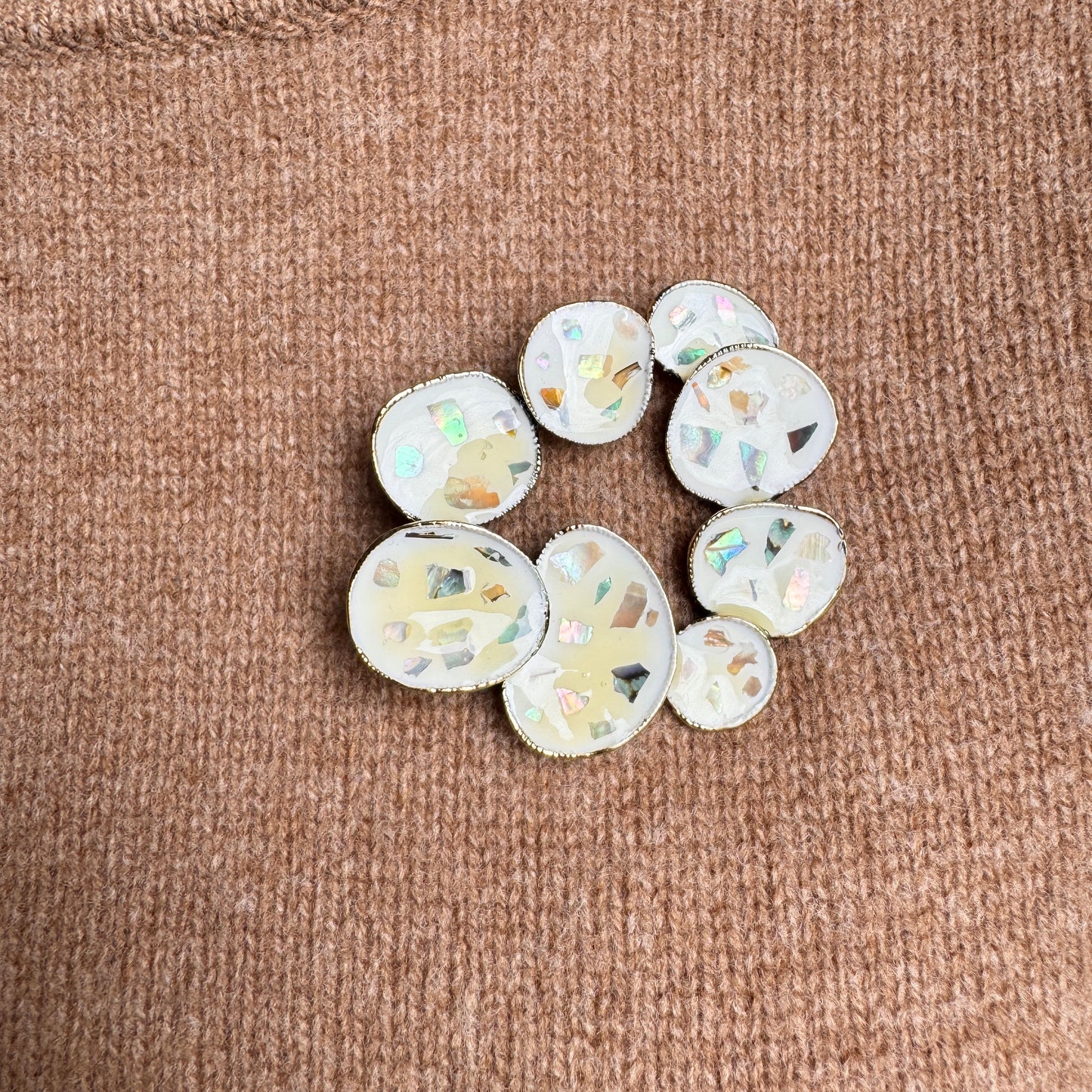 Mother of pearl brooch Sonata (Spain)