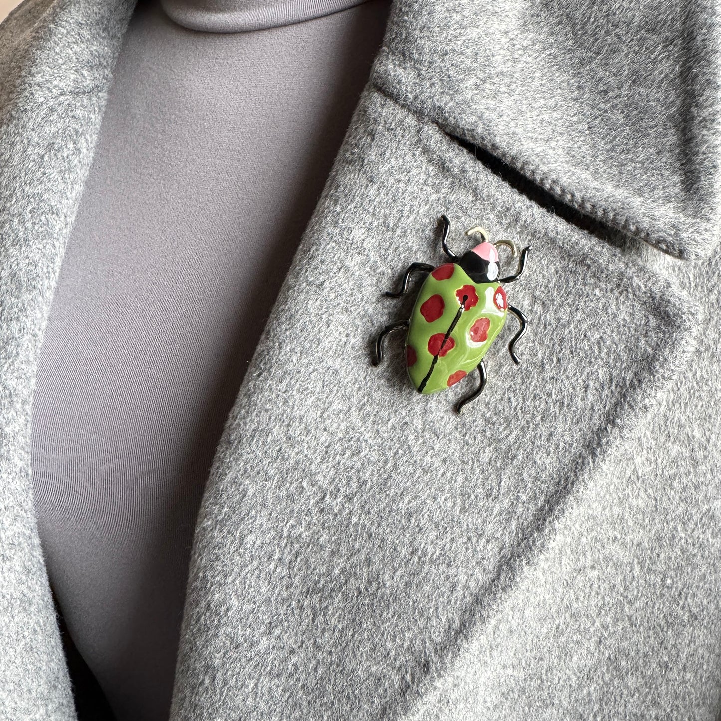 Beetle brooch Sonata (Spain)