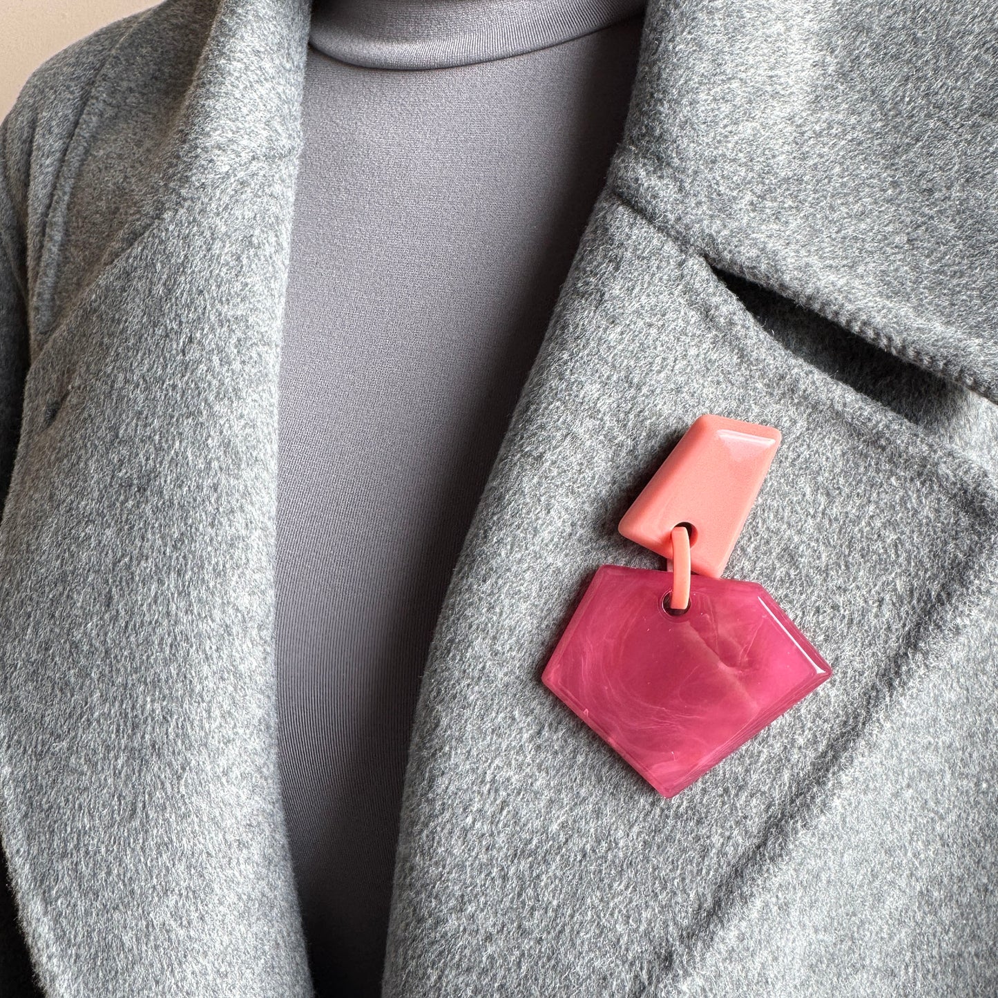 Geometric brooch Sonata (Spain)
