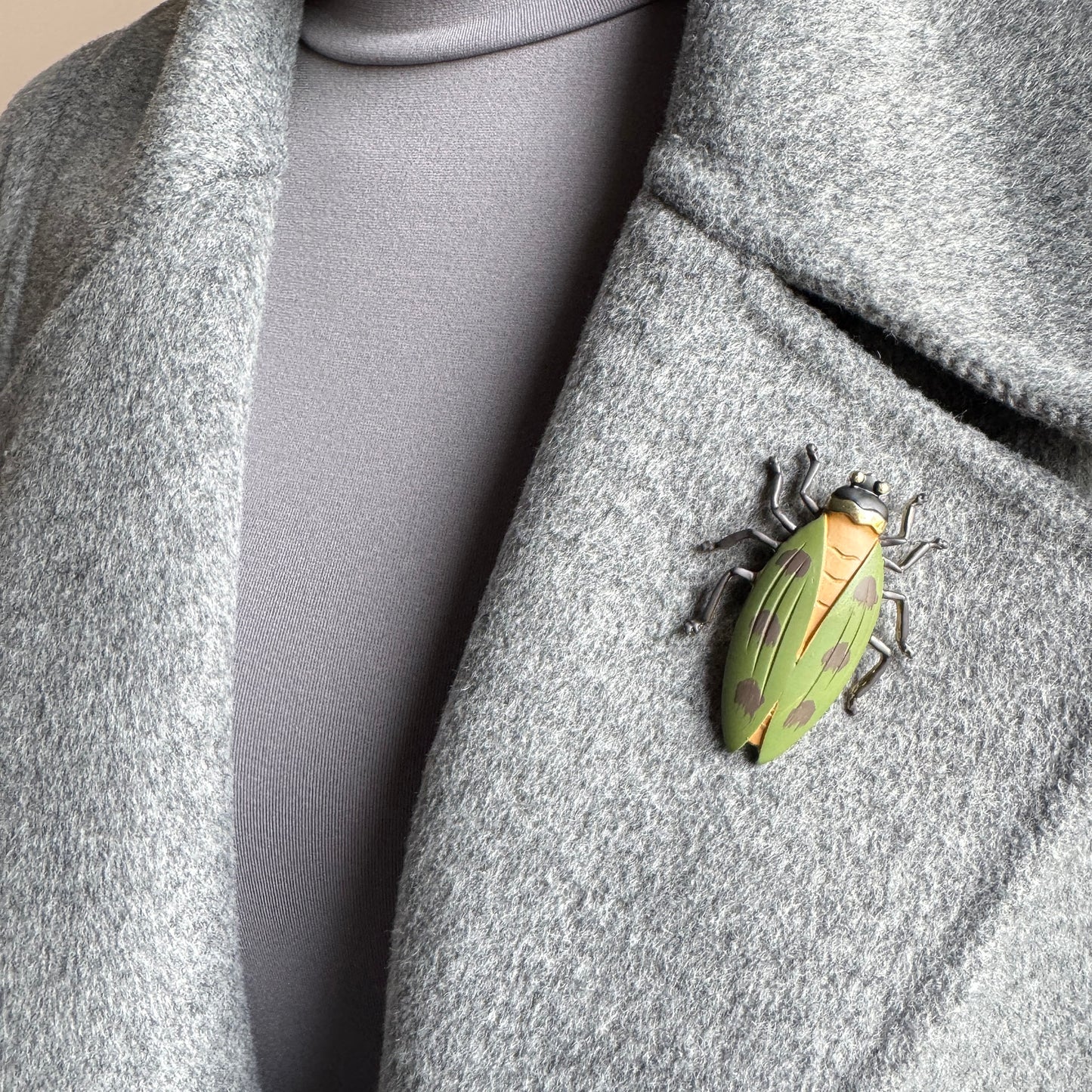 Beetle brooch Sonata (Spain)