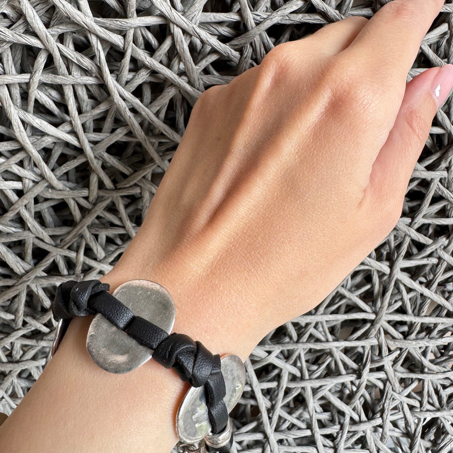Leather bracelet Sonata (Spain)