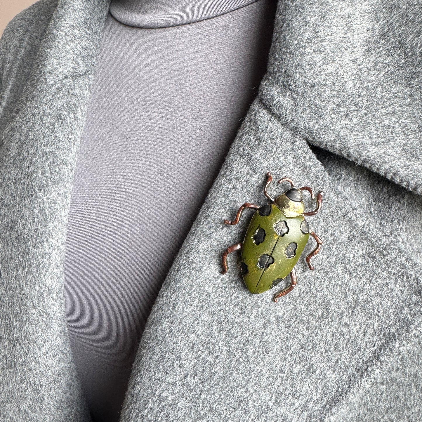Beetle brooch Sonata (Spain)
