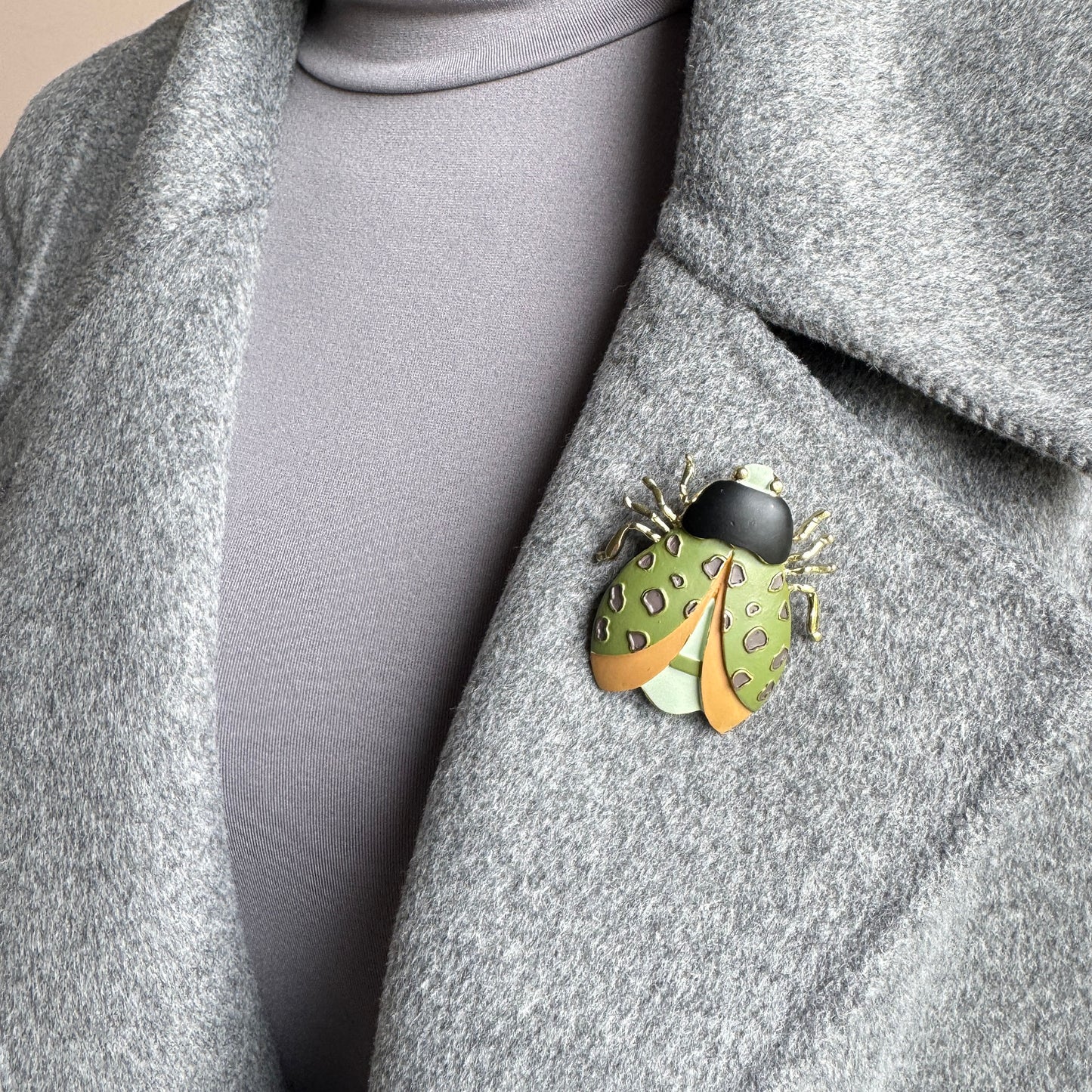 Beetle brooch Sonata (Spain)