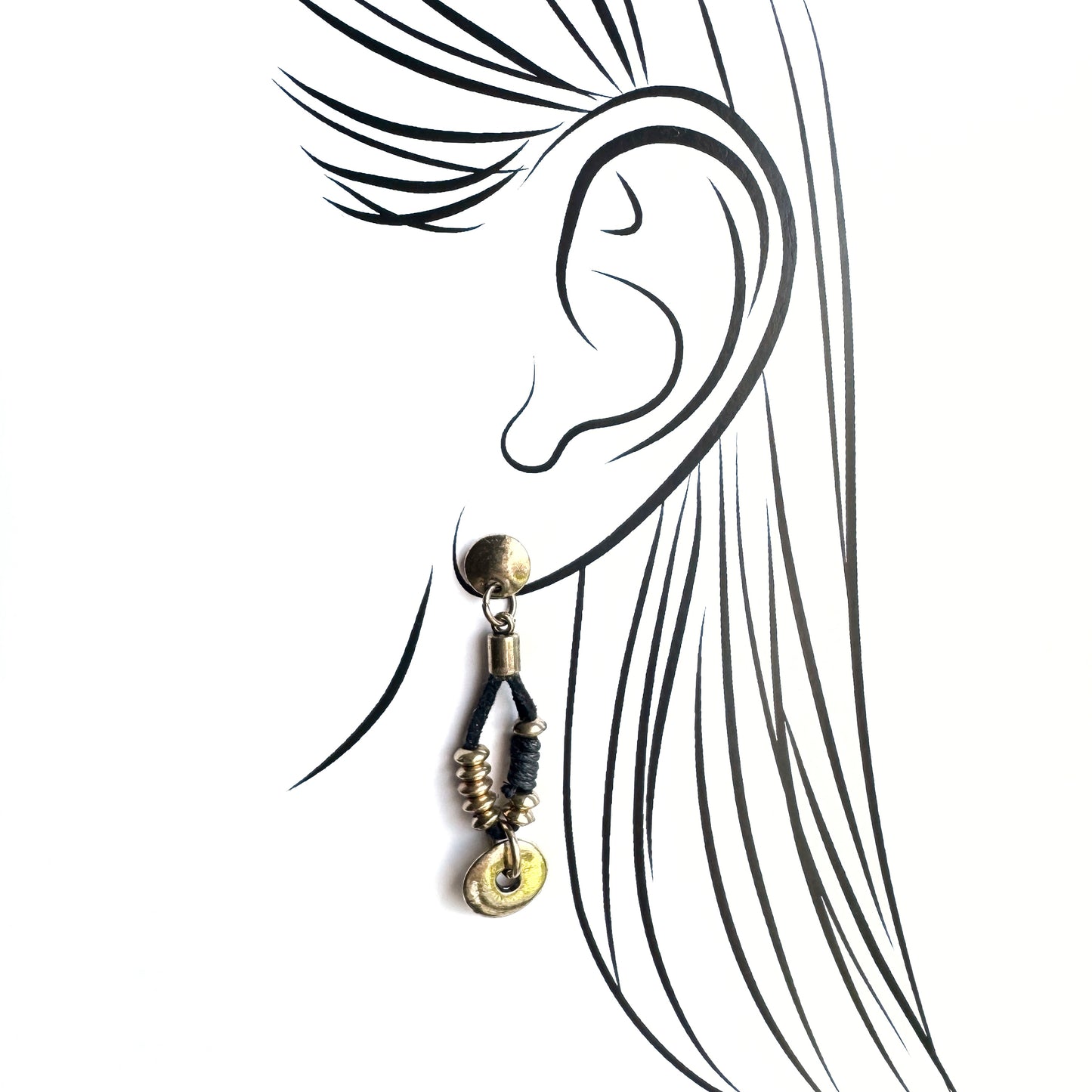 Earrings with decor Sonata (Spain)