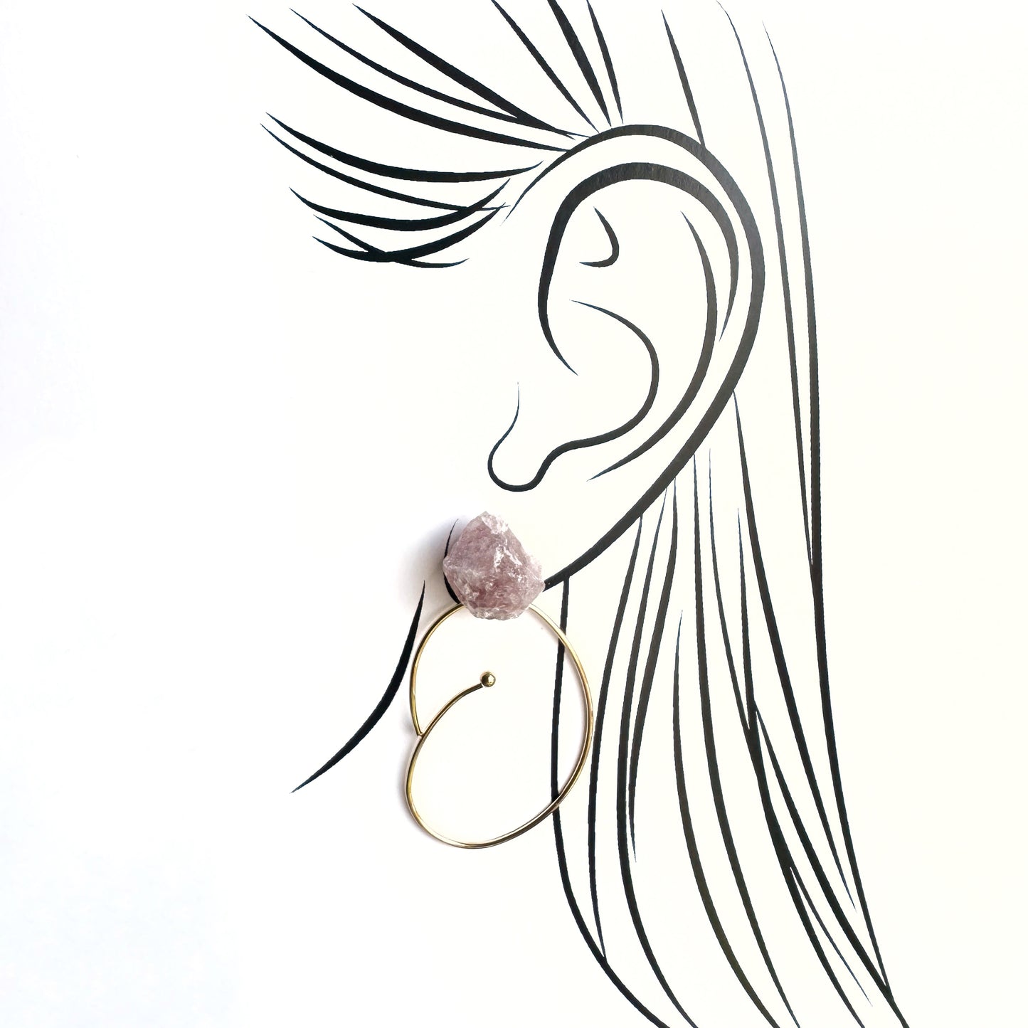Earrings with stones Sonata (Spain)