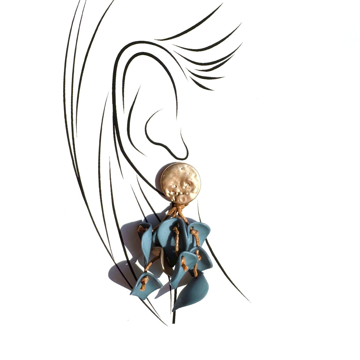 Petal earrings Sonata (Spain)