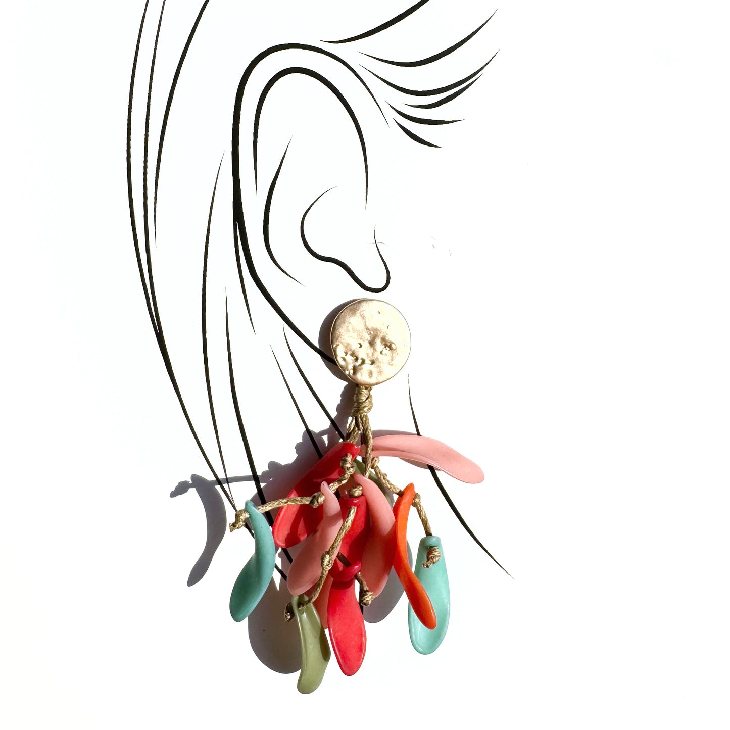 Petal earrings Sonata (Spain)