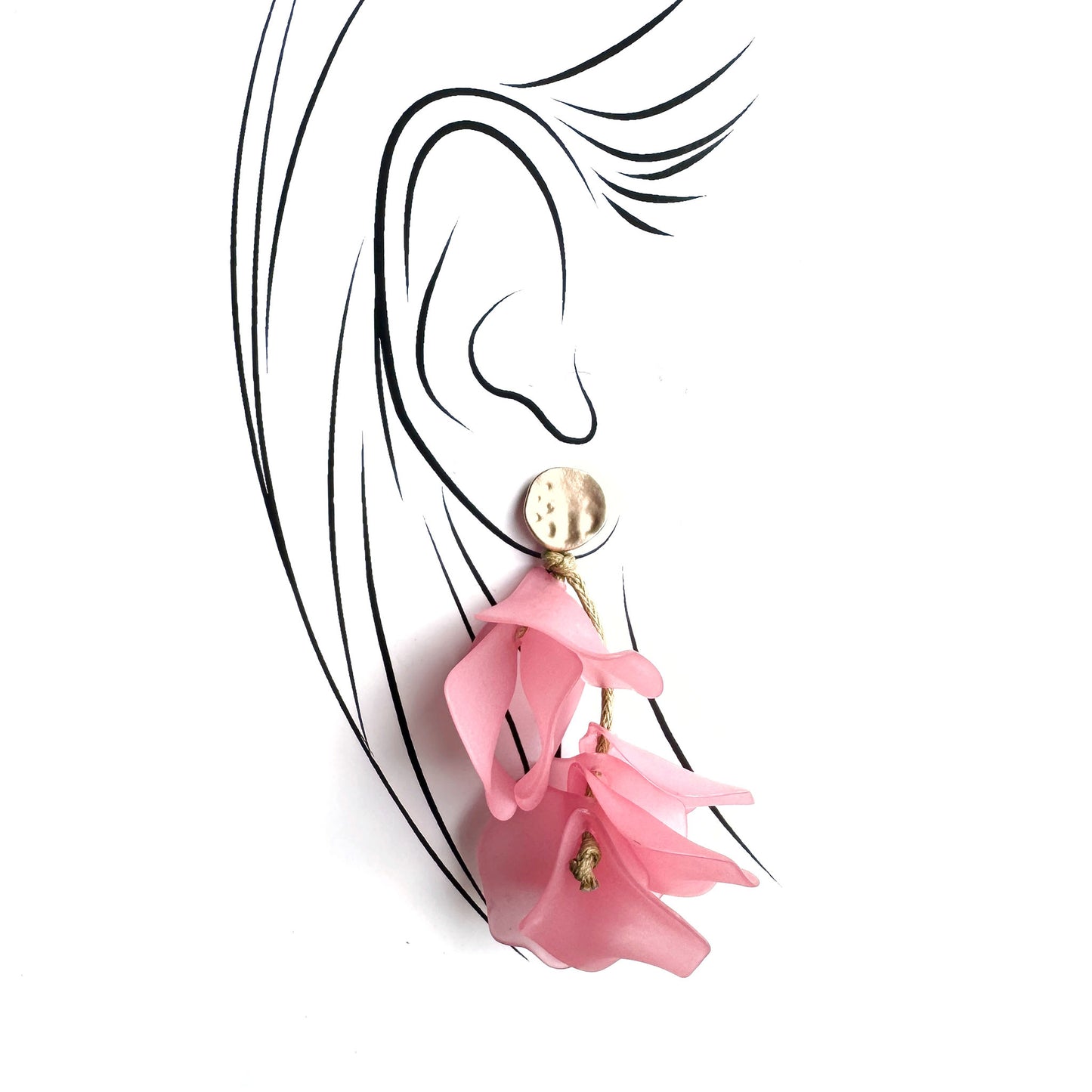 Flower earrings Sonata (Spain)