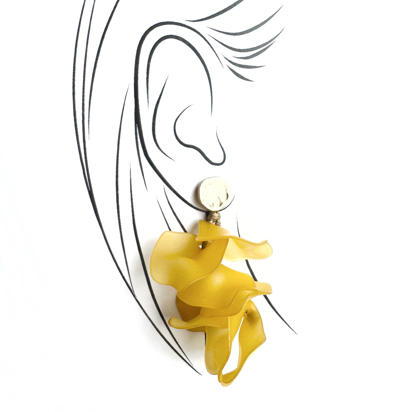 Petal earrings Sonata (Spain)