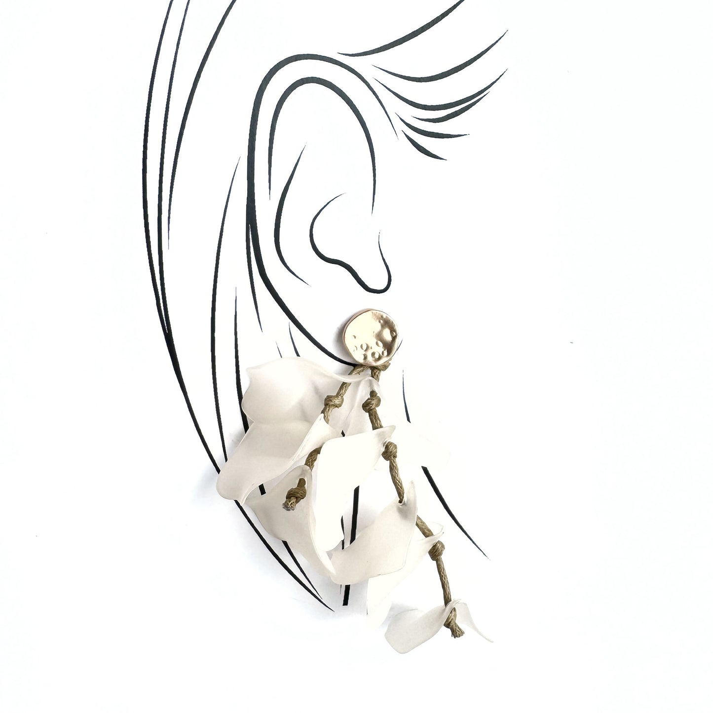 Flower earrings Sonata (Spain)