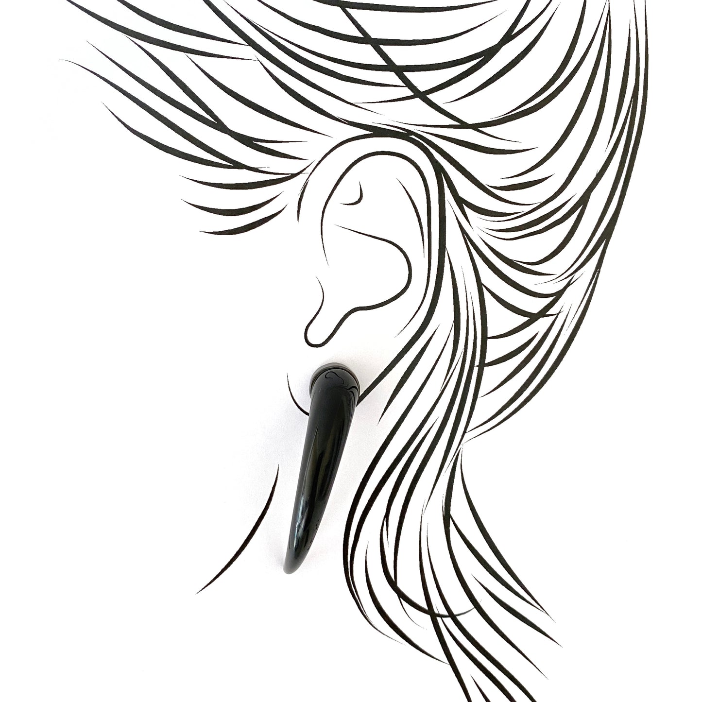 Fang earrings