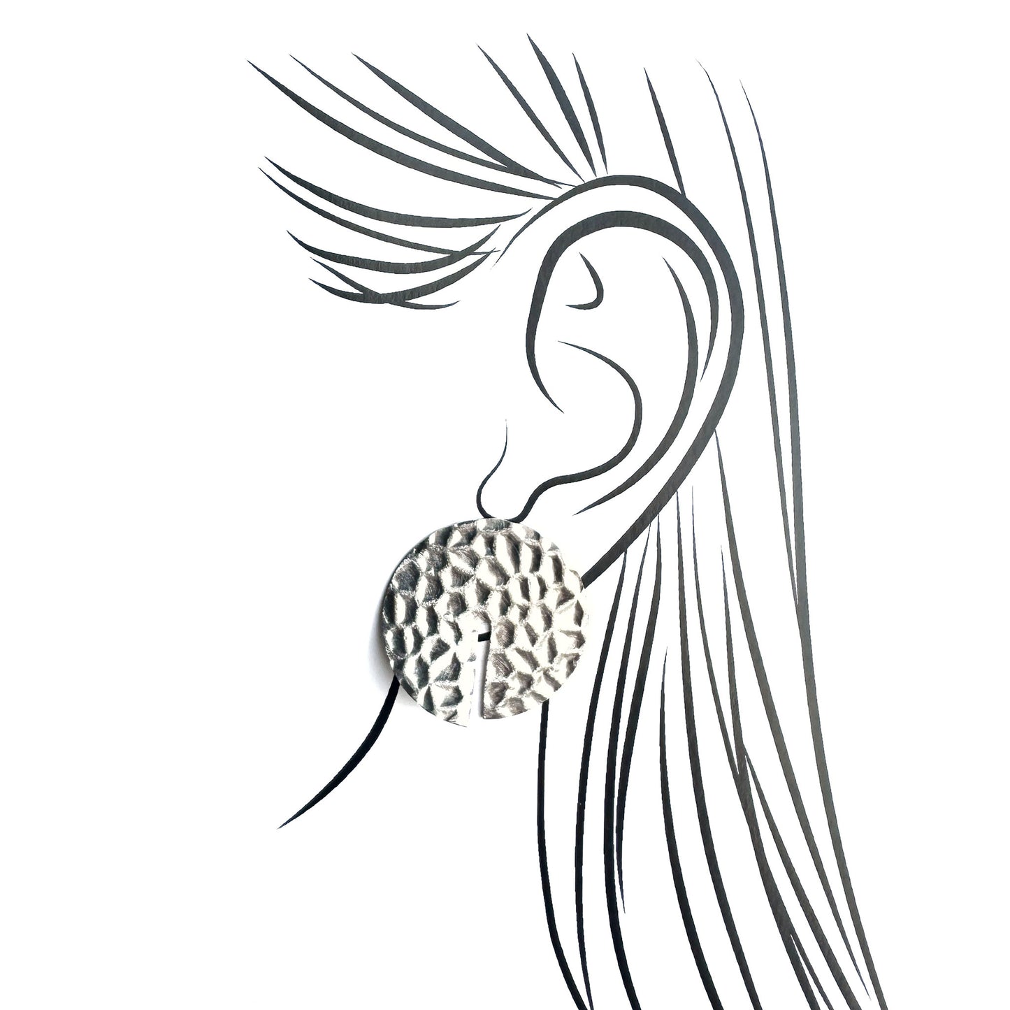 Circle earrings Ikita (France)