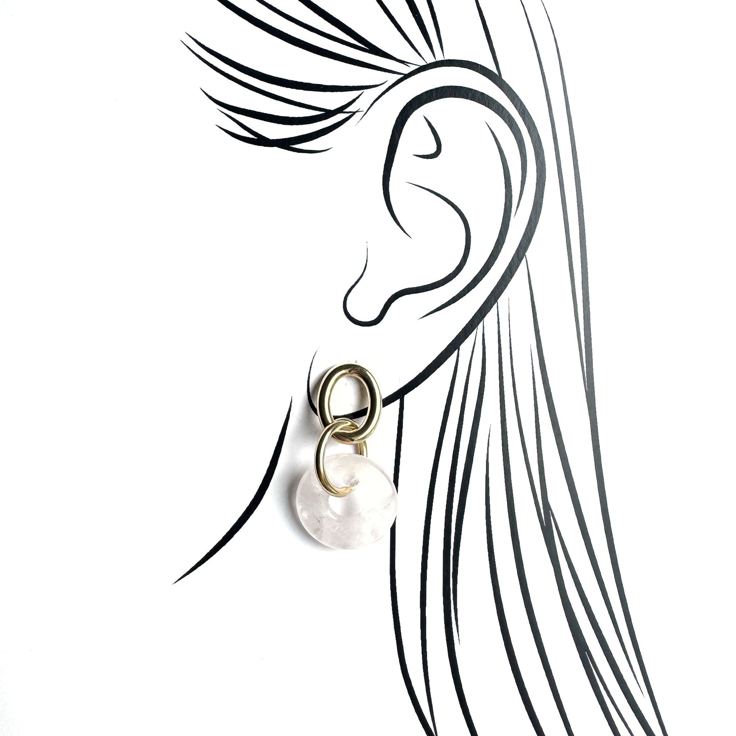 Drop earrings Ikita (France)