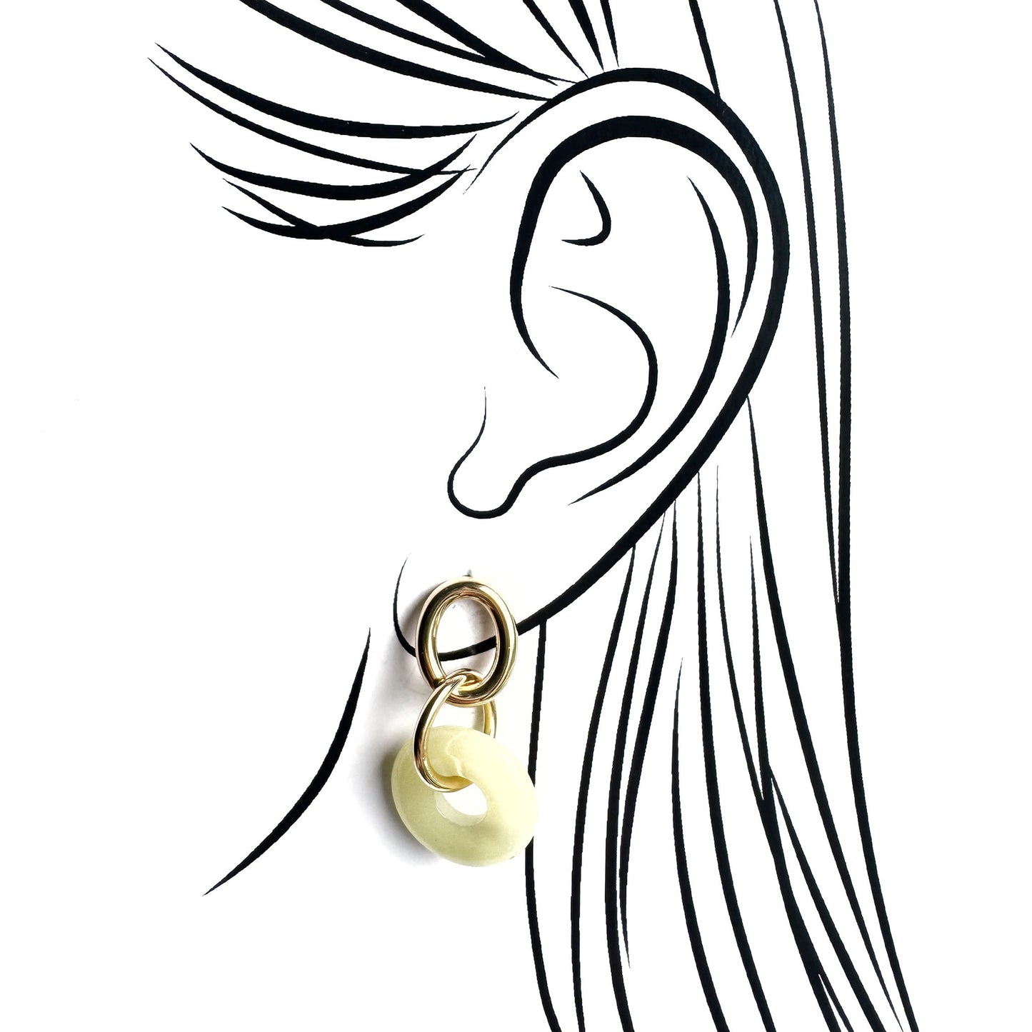Drop earrings Ikita (France)