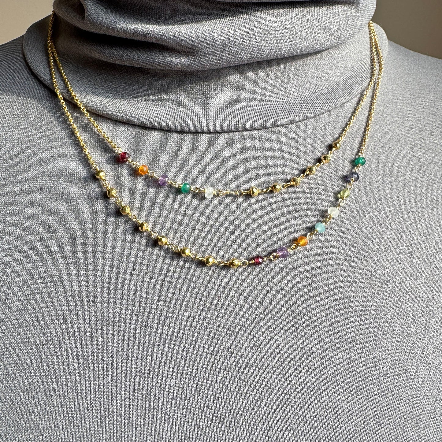 Намисто з камінням Moonstone (Франція)