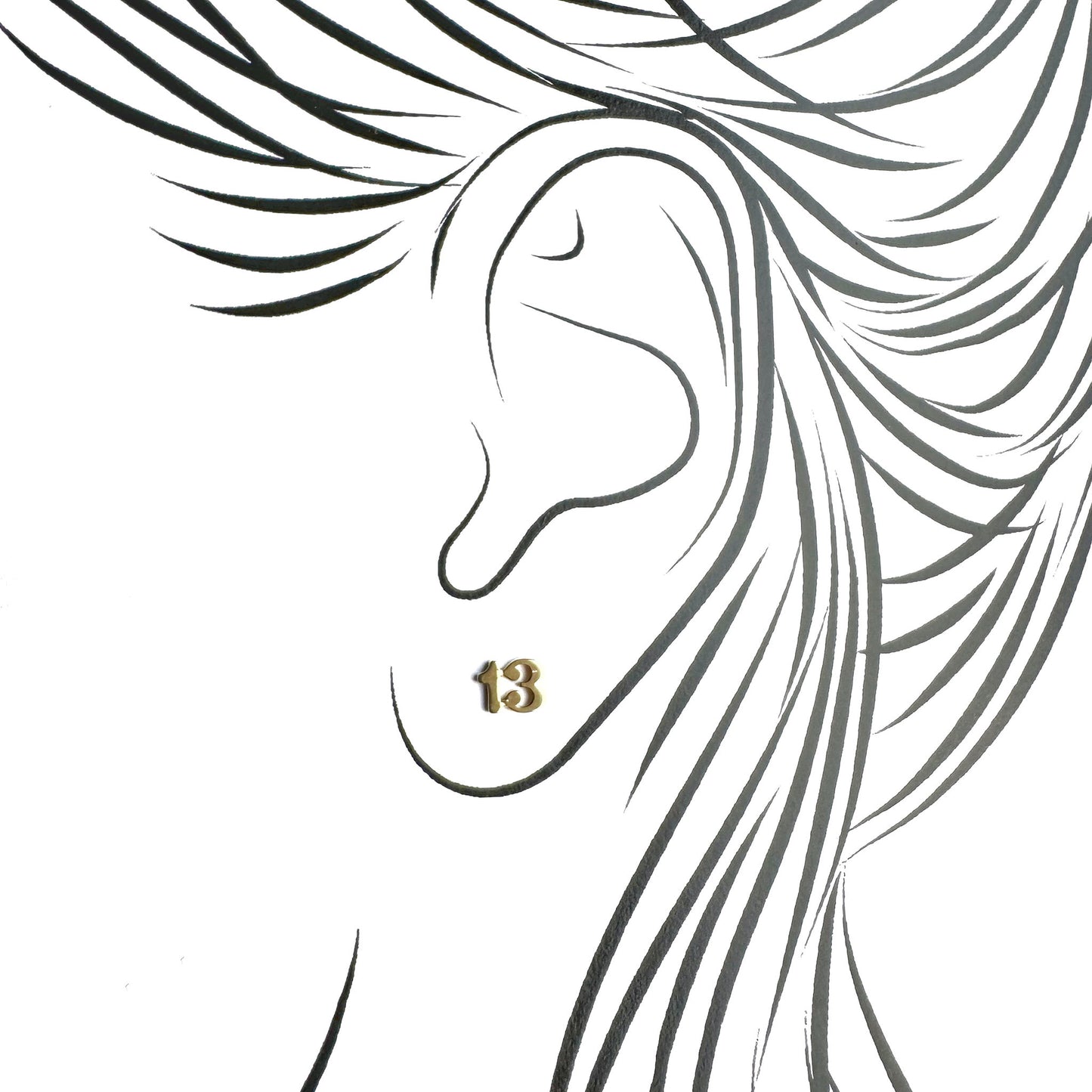 Earrings with numbers Fossil (USA)
