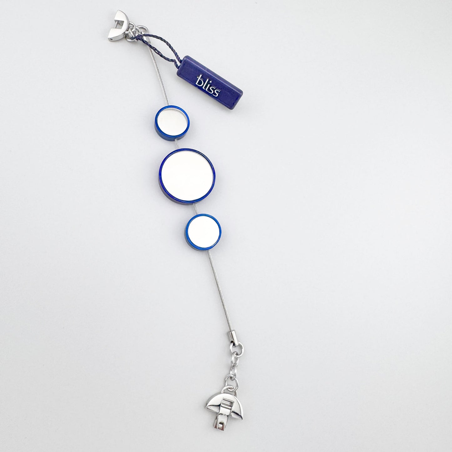 Pulsera Bliss Gioielli con detalle de cierre y discos azules
