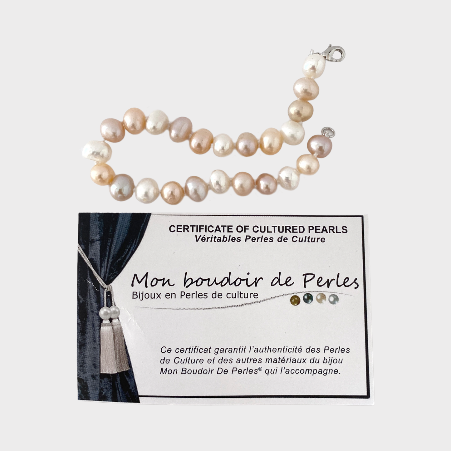 Bransoletka z pereł Mon boudoir de Perles (France)