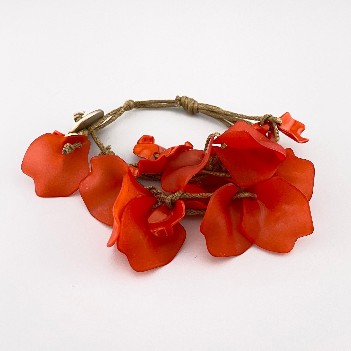 Bransoletka z kwiatów