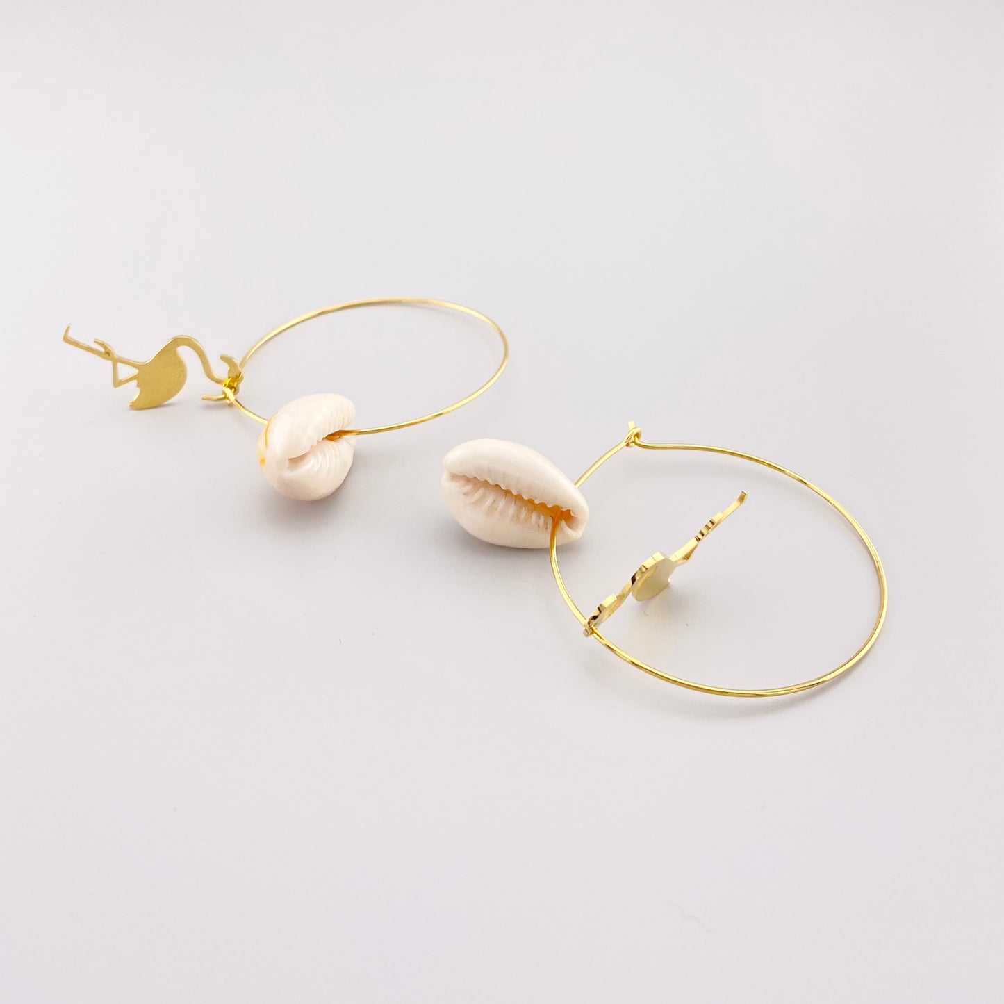 Kolczyki z flamingami