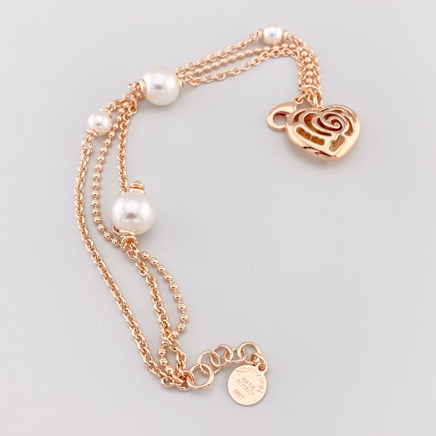 bransoletka z sercem