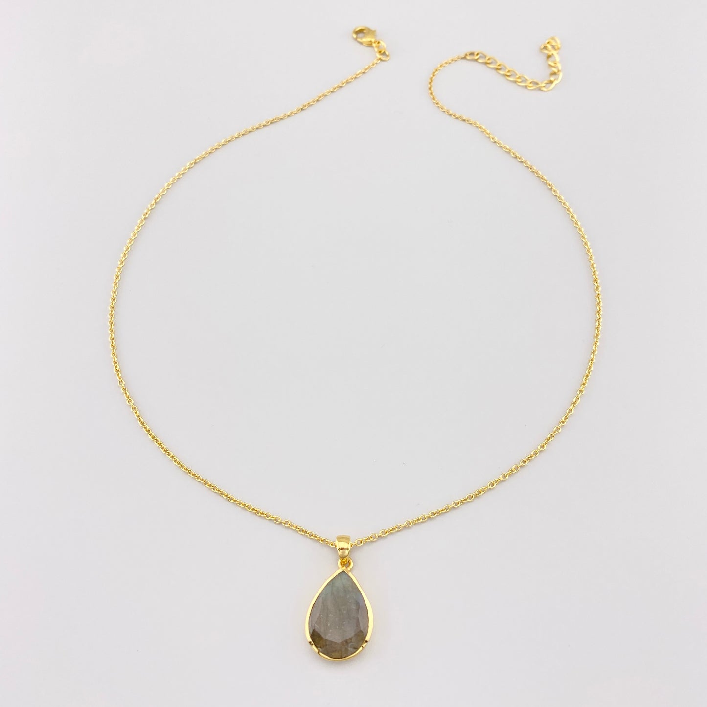 Naszyjnik labradoryt Moonstone