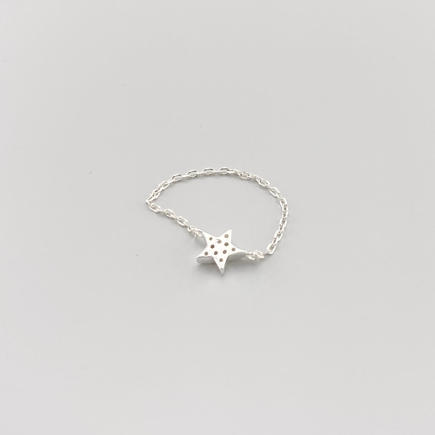 Les Favorites pierścionek łańcuszek